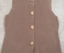 Sleeveless Top / Waistcoat size S/M