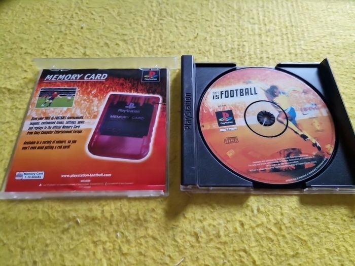 This is football PlayStation1 Ps1 PlayStation2 Ps2 Games Original