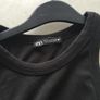 Ladies 'Zara' black bodycon dress. Size 12 Image 3