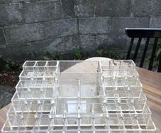 Acrylic make up organiser