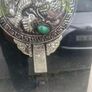 chinese silver mirror framed free postage Image 3