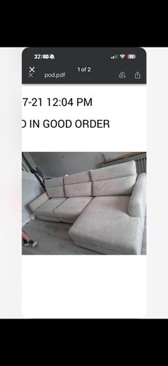 Brand new Cosmic electric sofa bed