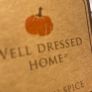 Beautiful Elegant ShabbyChic Autumn Halloween Decor stacked Pumpkins that can be taken out year after Year in beautiful  soft colours Image 6