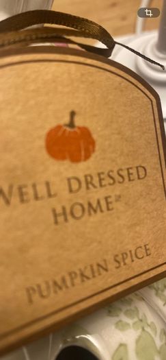 Beautiful Elegant ShabbyChic Autumn Halloween Decor stacked Pumpkins that can be taken out year after Year in beautiful  soft colours