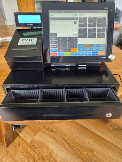 Casio touchscreen POS cash register