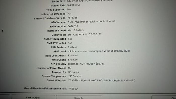 WD My Passport 500GB Portable External Hard Drive - Low Power Hours!