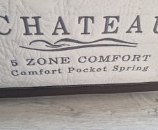 Unused Double Mattress- 4ft6 Firm Chateau 5 Zone Comfort