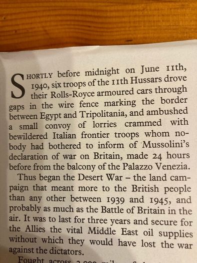 War book:'The crucible of war.Western desert 1941'