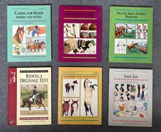 Bundle of 6 horse riding books