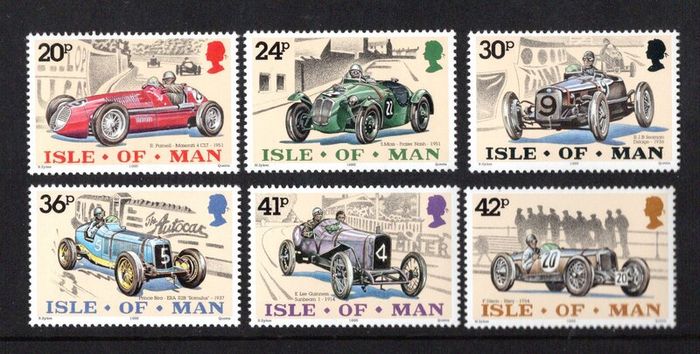 1995 Isle of Man 90th Anniversary of Motor Rain on the Isle of Man Commemorative Stamp Mint Never Hinged (MNH)