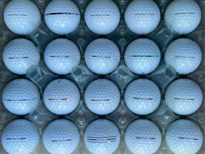 20 used Titleist Pro V1 grade B golf balls