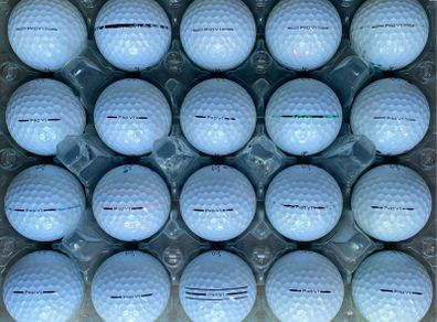 20 used Titleist Pro V1 grade B golf balls