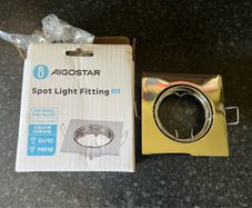 Aigostar Square Chrome Recessed Light.