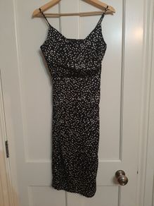 New Look Black White Size 10 dress