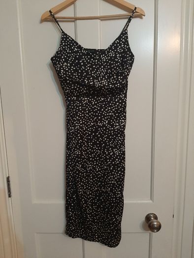 New Look Black White Size 10 dress