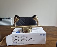 brass spotlights
