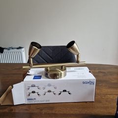 brass spotlights