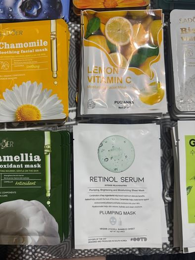 Korean new sheet masks suitable for all skin type