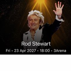 Rod Stewart - 3Arena Friday 23rd April 2027