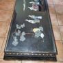 Chinese coffee table made of black lacquer (chinoiserie type) Image 4