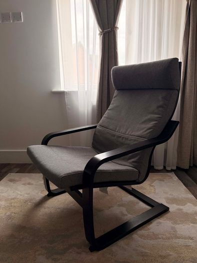 armchair black/ gray