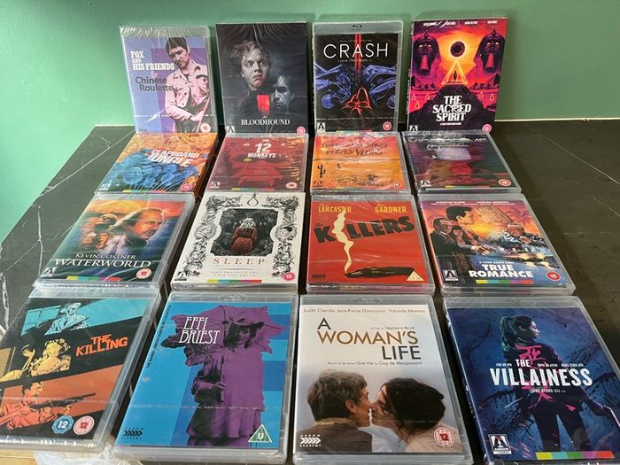 16 Mint Arrow Blu Rays - New in Wrapper