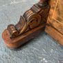 Victorian Burr Walnut Davenport Writing Desk. Image 4