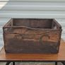 Old beer bottle crate stamped "B C" and "4  69" Image 3