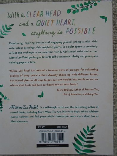 Create your own calm, Journal, Paperback , Gift. Journalling, Gift