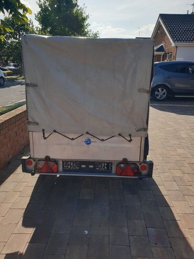 Aluminium trailer 7x4