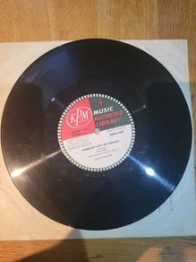 KPM Music Recorded Library Moonlight Over The Acropolis LP