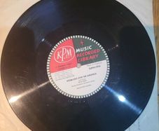 KPM Music Recorded Library Moonlight Over The Acropolis LP