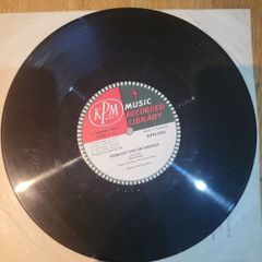 KPM Music Recorded Library Moonlight Over The Acropolis LP