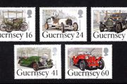 1994 Guernsey Centenary of First Car in Guernsey Post Office Commemorative Stamps Mint Never Hinged (MNH)
