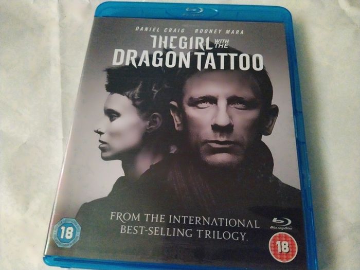 The Girl With The Dragon Tattoo 2 disc Blu-ray