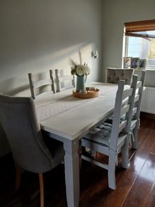 FREE   Kitchen table and  6 chairs