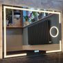 LED Bathroom Mirror Makeup Zoom Antifog Demister Image 4