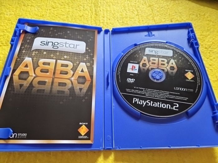 Singstar ABBA PlayStation2 Ps2 games Original