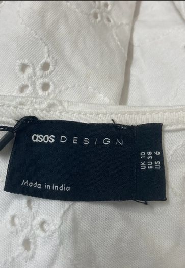 ASOS 100% cotton summer mini dress UK 10