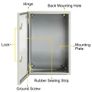 NEMA Steel Enclosure, 60x40x25 cm NEMA 4X Steel Electrical Box, IP66 Waterproof & Dustproof, Outdoor/Indoor Electrical Junction Box Image 7