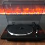 Denon DP-300F Fully Automatic Turntable, As New. Under Warranty and Accessories Image 2