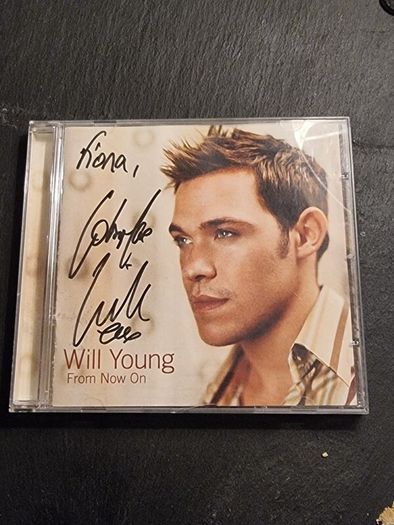 Will Young signed CD.