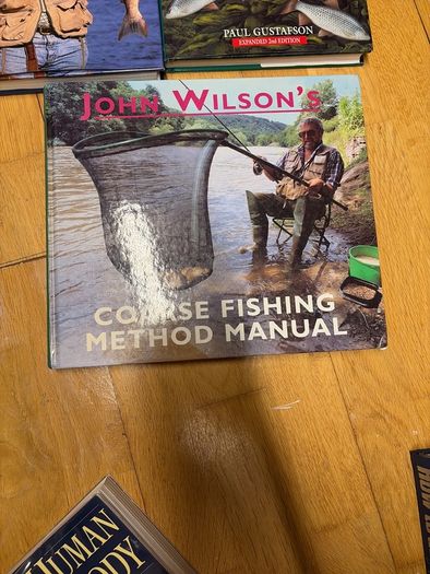 fishing books x 3