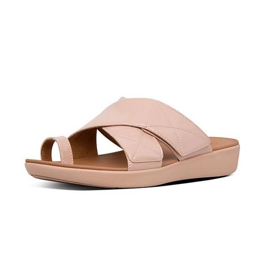 FitFlop Patent Toe-Thongs Sandals