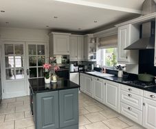 Kitchen for sale with Black Granite worktops & a selection of integrated electrical appliances