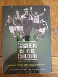 Green Is The Colour The History Of Irish Soccer 2 DVD Set