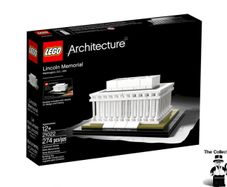 LEGO Architecture 21022 Lincoln Memorial Brand New In Box Retired Set