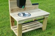 Mini Mud Kitchen - Kids Play kitchen