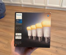 Philips Hue White Ambiance Smart Bulbs E27 4 Pack