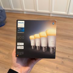 Philips Hue White Ambiance Smart Bulbs E27 4 Pack